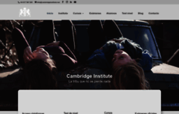 gestion.cambridgeinstitute.net