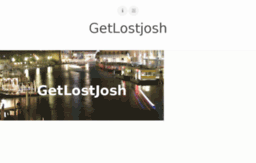 getlostjosh.com