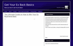 getyourexbackbasics.info