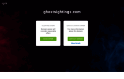 ghostsightings.com