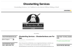 ghostwriteranon.com