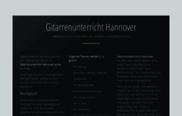 gitarrenunterricht-hannover.com