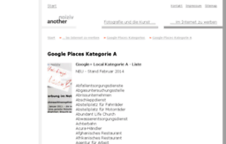 google-branchencenter-kategorien.another-vision.de