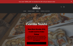 gorillasushi.com