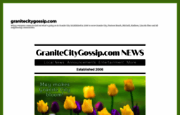 granitecitygossip.com