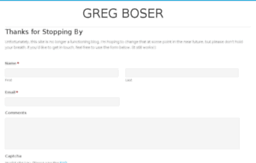 gregboser.com