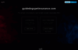 guidedogspetinsurance.com