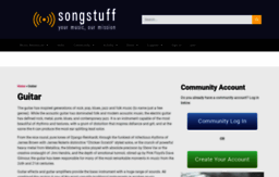 guitar.songstuff.com