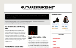 guitarresources.net