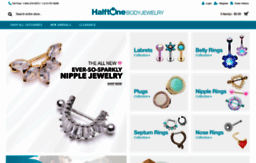 halftonebodyjewelry.com