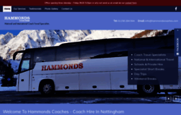 hammondscoaches.com