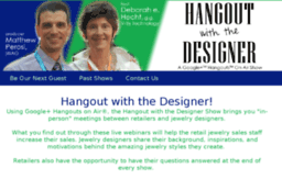 hangoutwiththedesigner.com