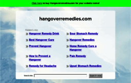 hangoverremedies.com