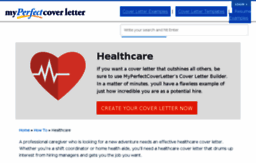 healthcare.myperfectcoverletter.com