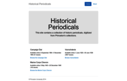 historicperiodicals.princeton.edu