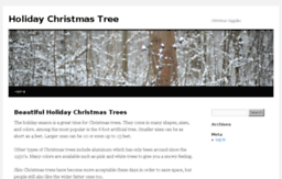 holidaychristmastree.com