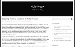 holyhoax.org
