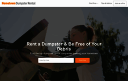 hometowndumpsterrental.com