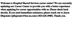 hospitalshared.apply2jobs.com