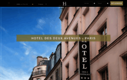 hotel-des-deux-avenues.com