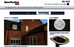 housingspecification.com