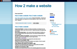 how-2-make-a-website-today.blogspot.com