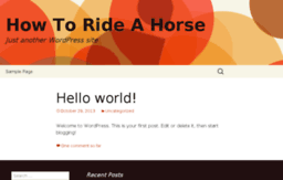 howtorideahorses.com