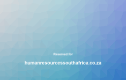 humanresourcessouthafrica.co.za