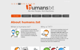 humanstxt.com
