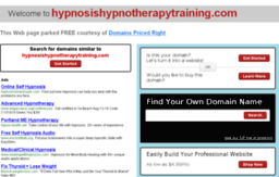 hypnosishypnotherapytraining.com