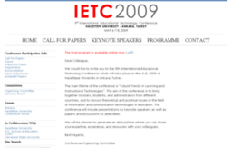 ietc2009.hacettepe.edu.tr