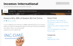incomesinternational.com