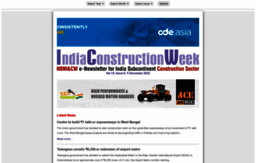 indiaconstructionweek.com