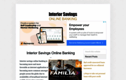 interiorsavingsonlinebanking.com