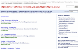 internetmarketingreviewsandrants.com