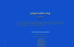 jaigurudev.org