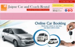 jaipurcarandcoachrental.com