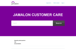 jamalon.zendesk.com