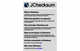 jchecksum.sourceforge.net