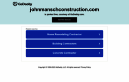 johnmanschconstruction.com
