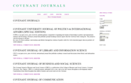journals.covenantuniversity.edu.ng