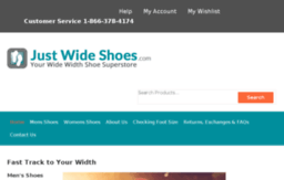 justwideshoes.com