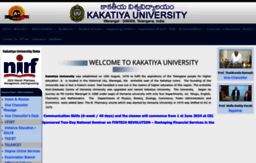 kakatiya.ac.in