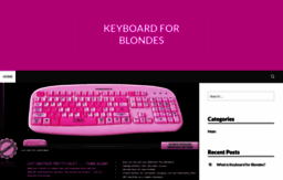 keyboardforblondes.com