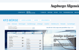 kfzboerse.augsburger-allgemeine.de