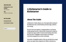 kickstarterguide.com