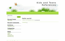 kidsandteensreferences.com