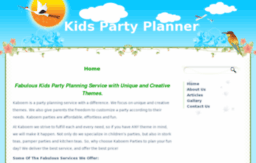 kidspartyplanner.co.za