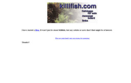killifish.com