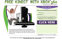 kinect.rewarddeliverycenter.com